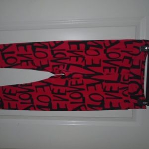 M/L sized "LOVE" Stretchy Leggings